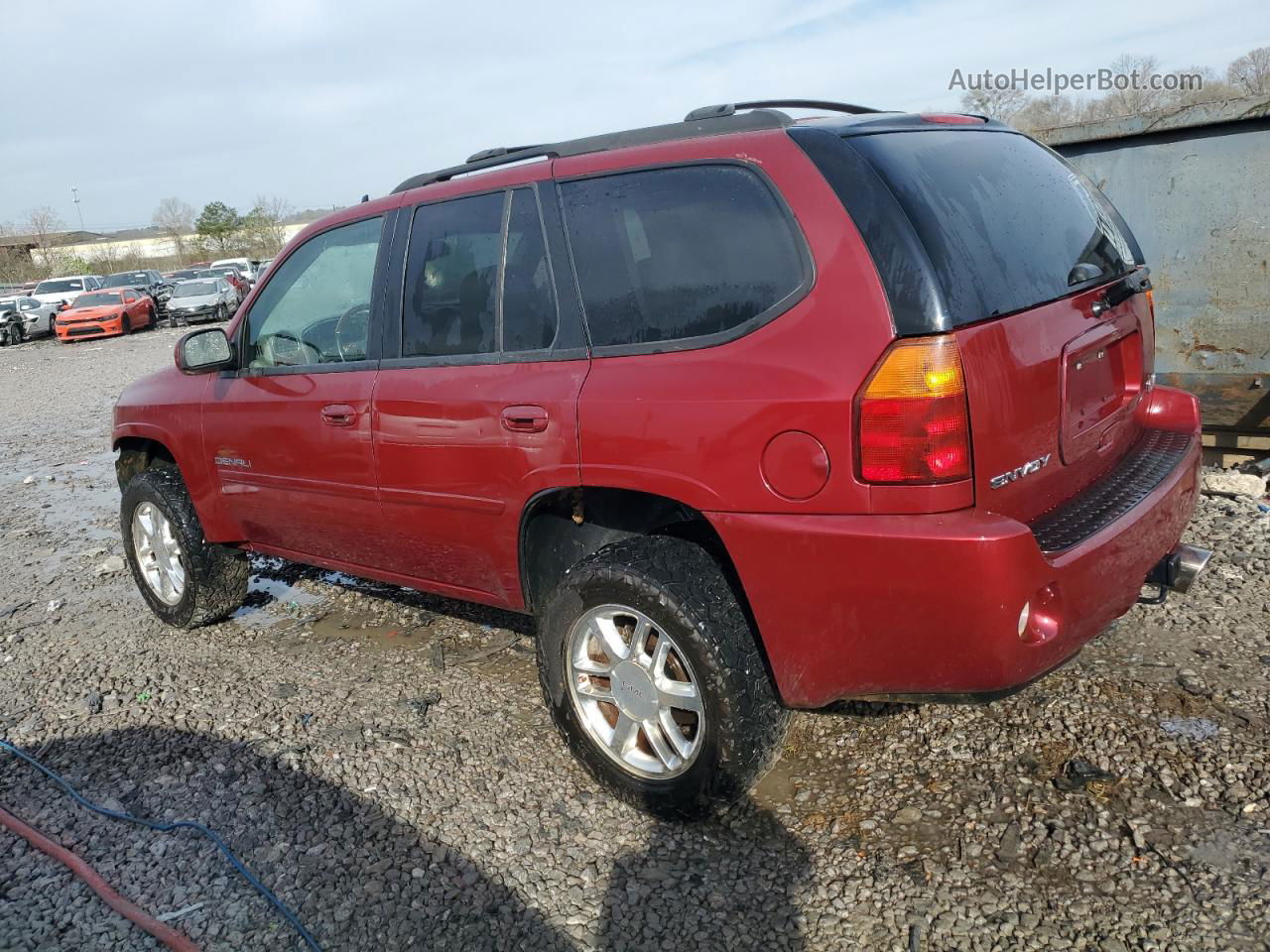 2007 Gmc Envoy Denali Maroon vin: 1GKET63M172133402