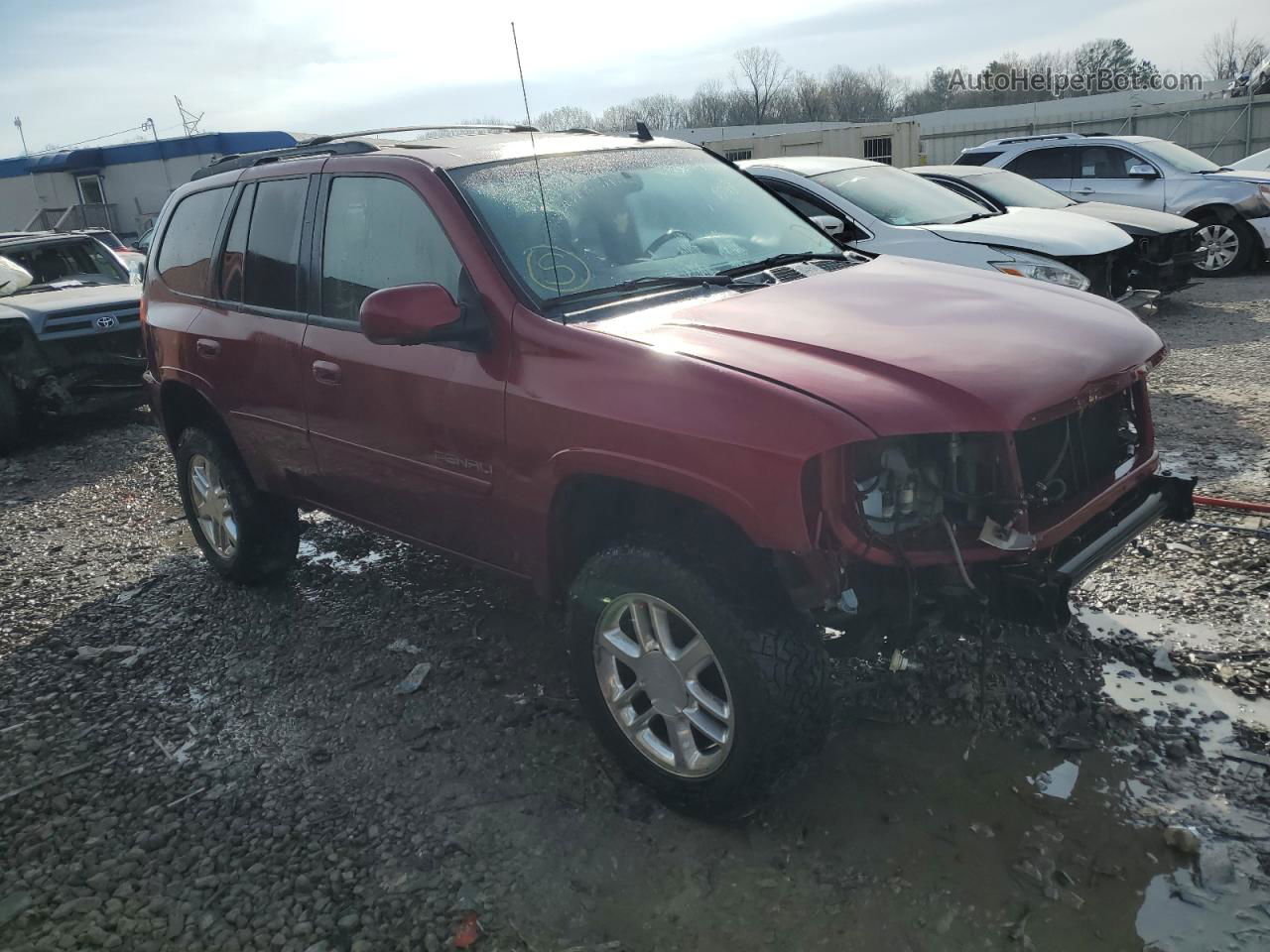 2007 Gmc Envoy Denali Maroon vin: 1GKET63M172133402