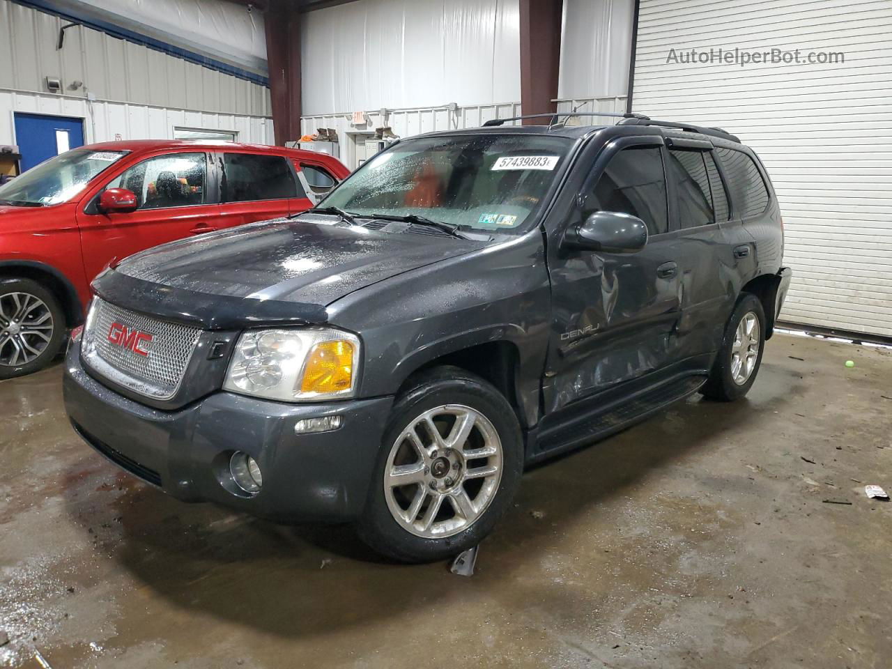 2007 Gmc Envoy Denali Угольный vin: 1GKET63M172208115