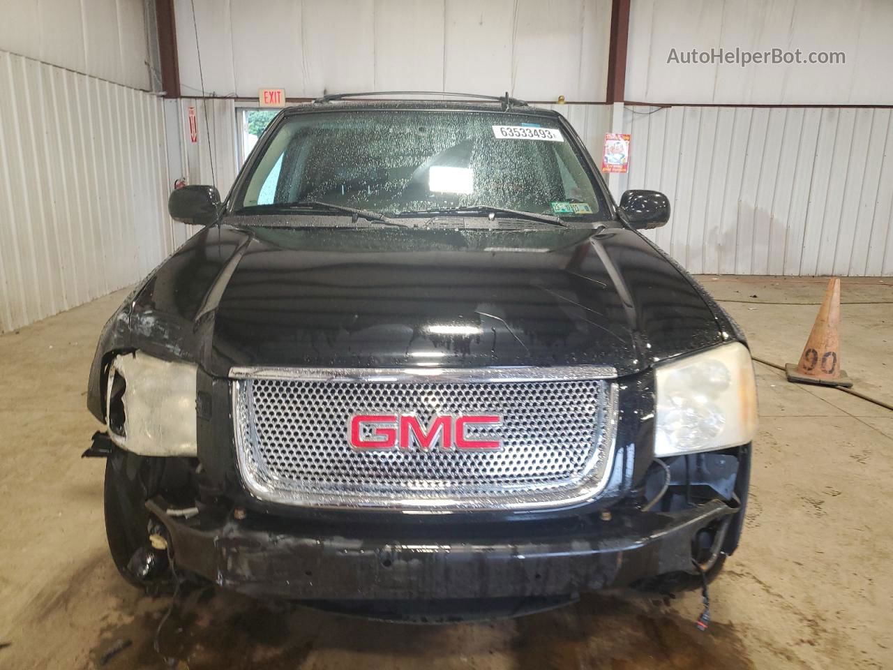 2007 Gmc Envoy Denali Black vin: 1GKET63M172291139