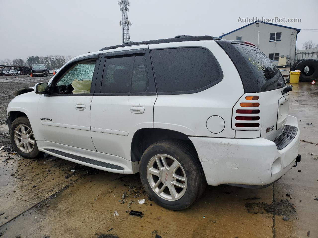 2007 Gmc Envoy Denali White vin: 1GKET63M272154887