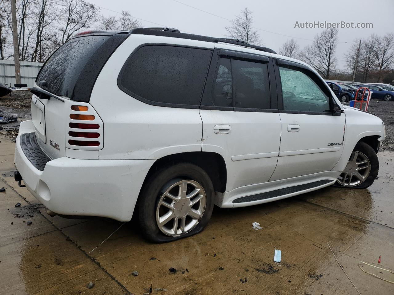 2007 Gmc Envoy Denali White vin: 1GKET63M272154887