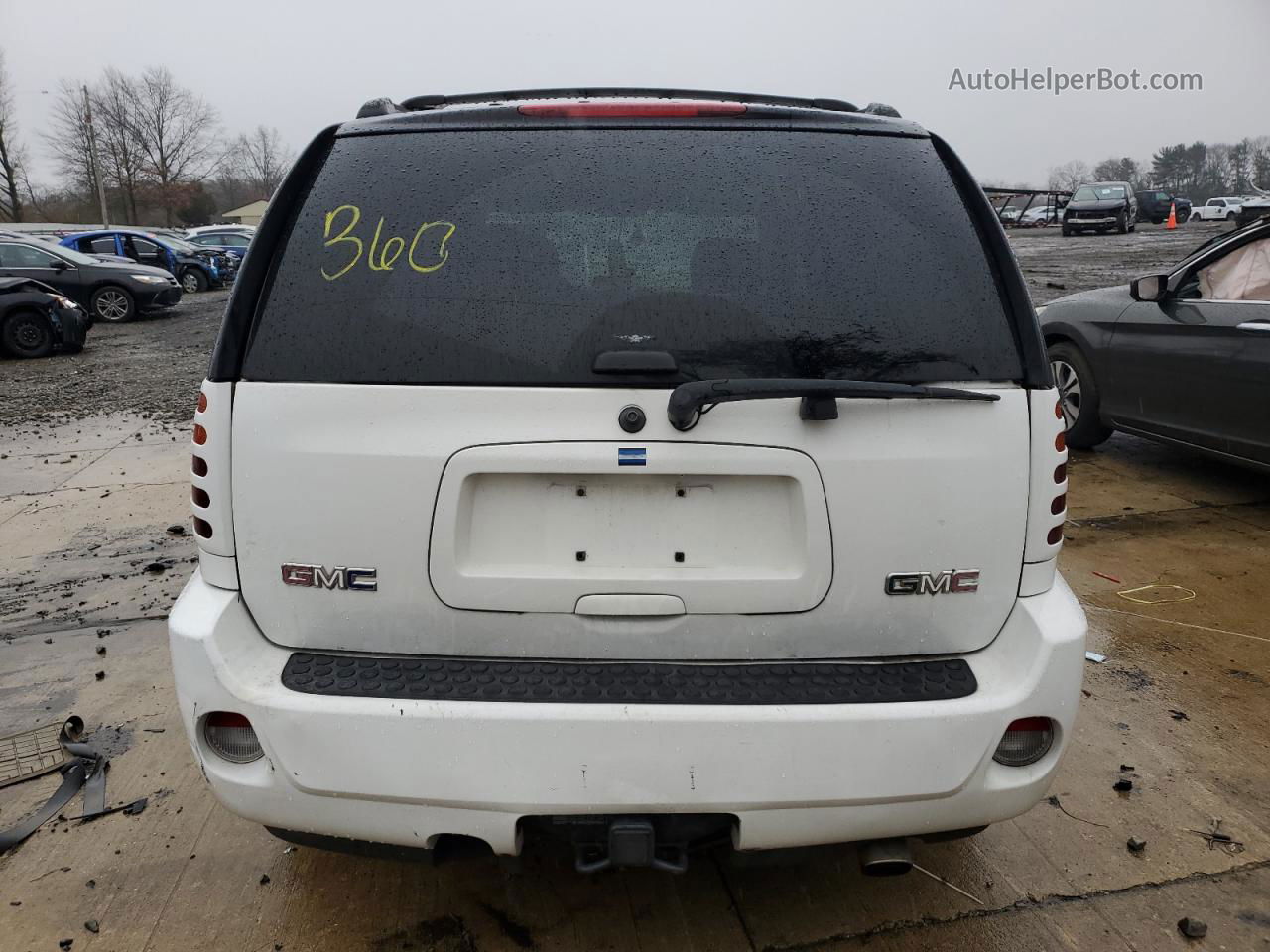 2007 Gmc Envoy Denali White vin: 1GKET63M272154887