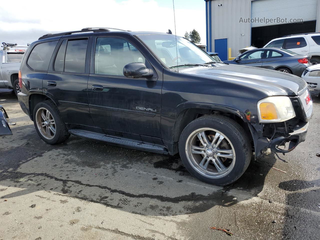 2007 Gmc Envoy Denali Black vin: 1GKET63M272230172