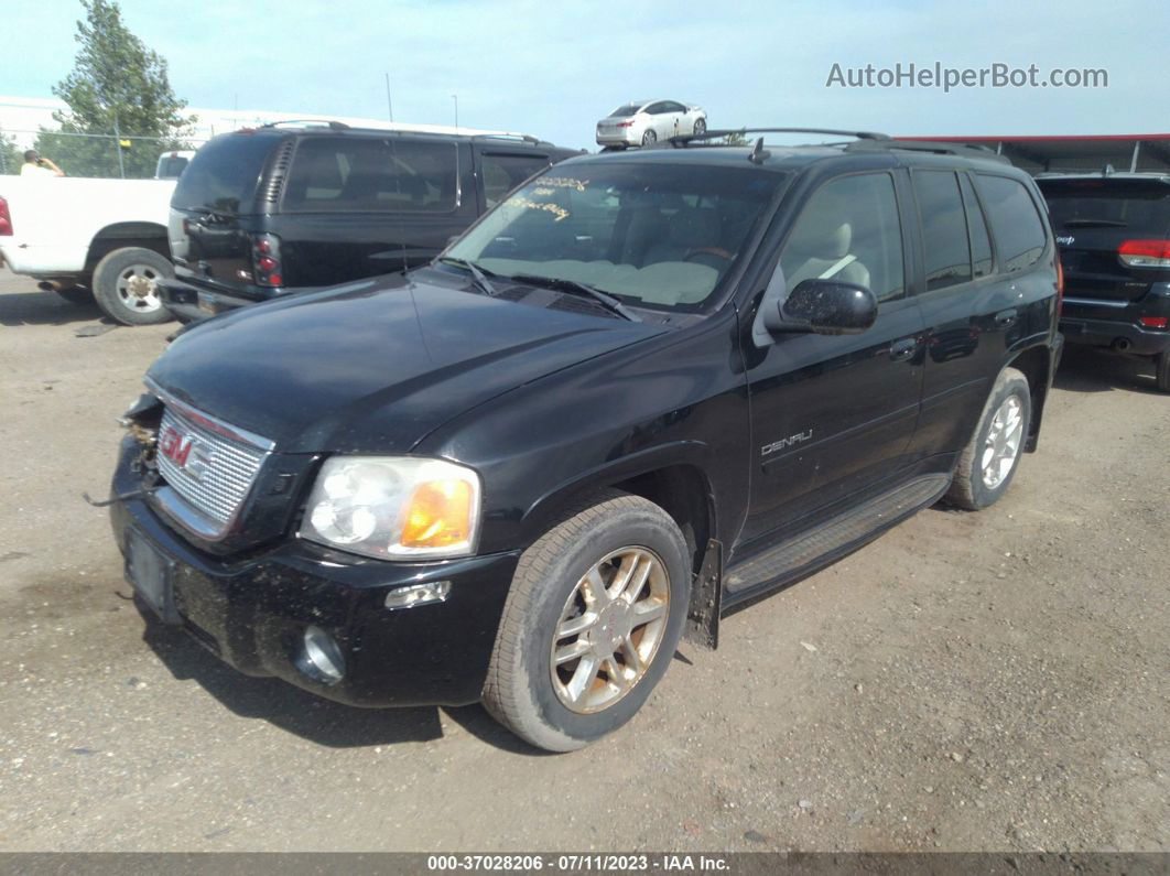 2008 Gmc Envoy Denali Black vin: 1GKET63M282107649