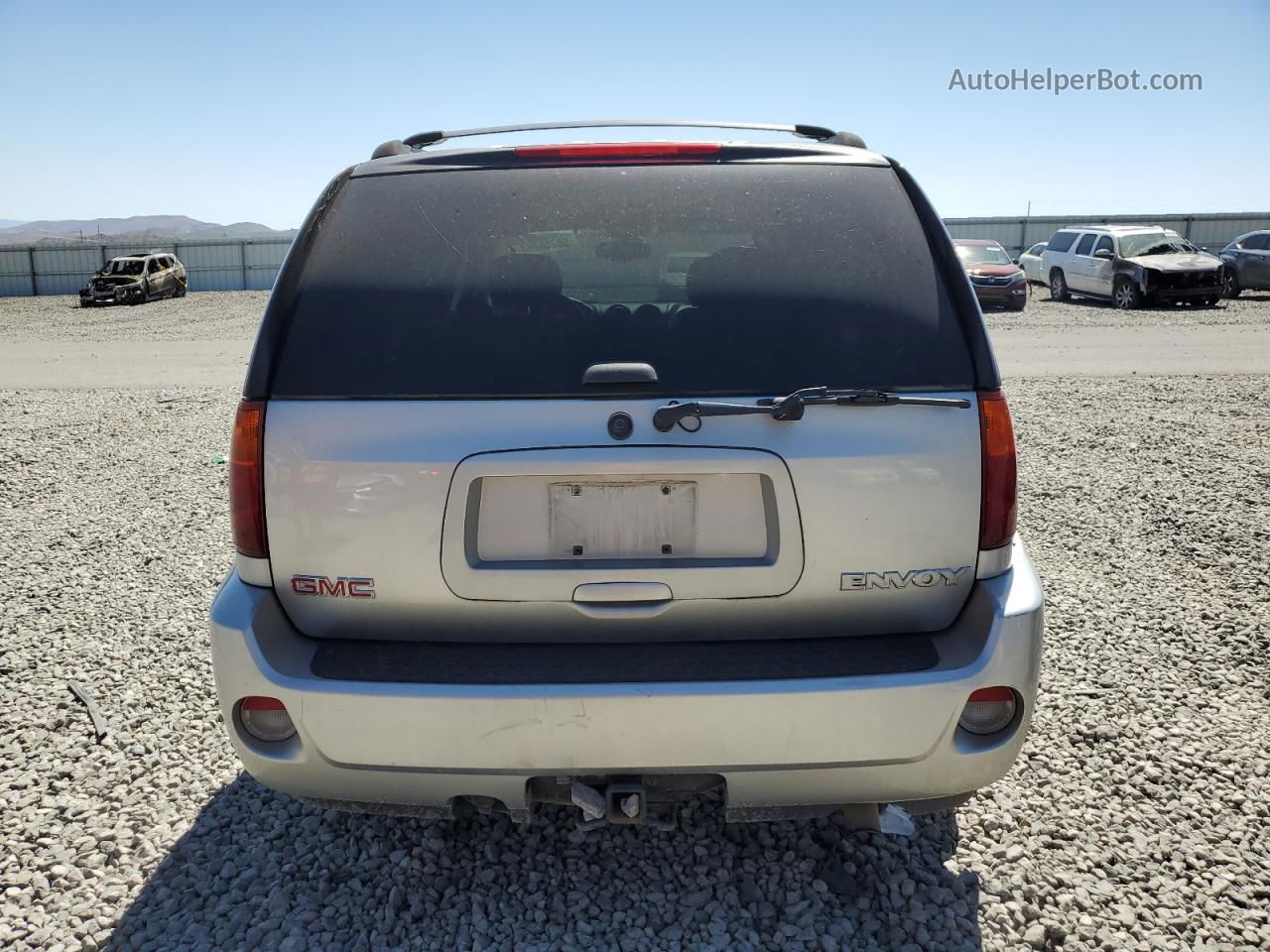 2005 Gmc Envoy Denali Silver vin: 1GKET63M352385598