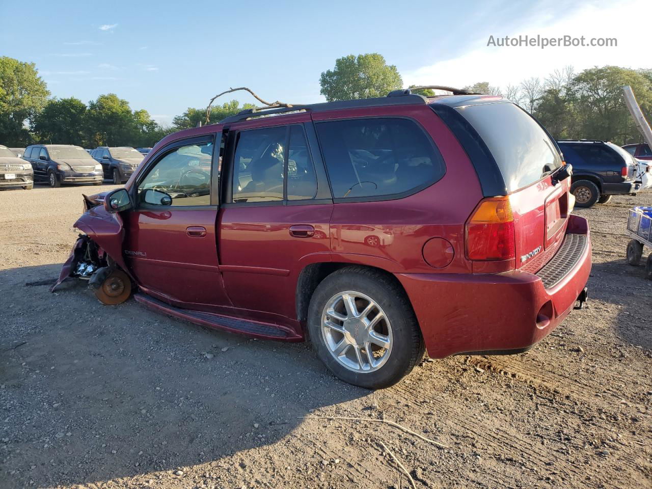 2007 Gmc Envoy Denali Красный vin: 1GKET63M372278960