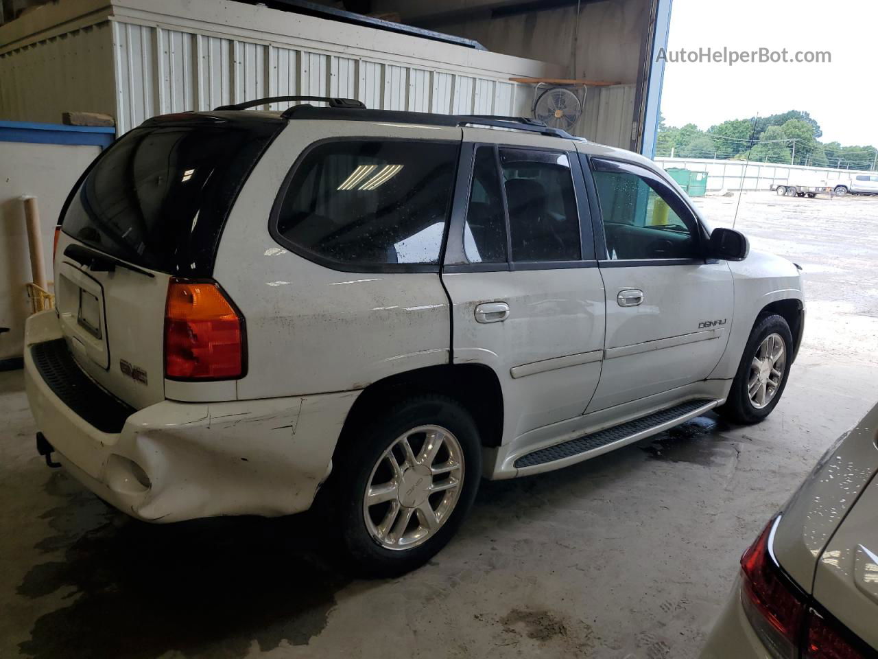 2008 Gmc Envoy Denali White vin: 1GKET63M482150163