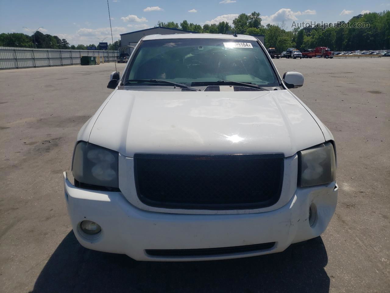 2008 Gmc Envoy Denali White vin: 1GKET63M482150177