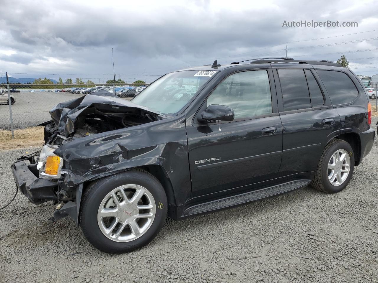 2008 Gmc Envoy Denali Black vin: 1GKET63M582111808