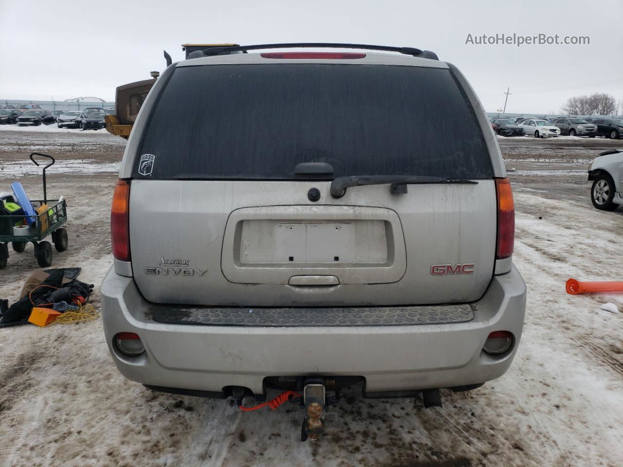 2007 Gmc Envoy Denali Silver vin: 1GKET63M672295347