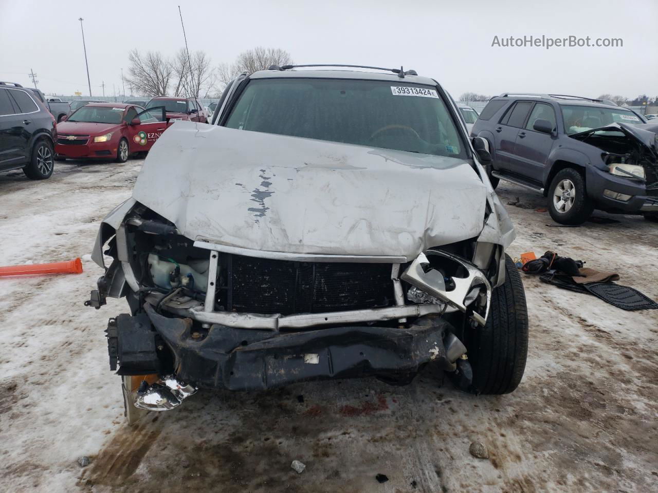 2007 Gmc Envoy Denali Silver vin: 1GKET63M672295347