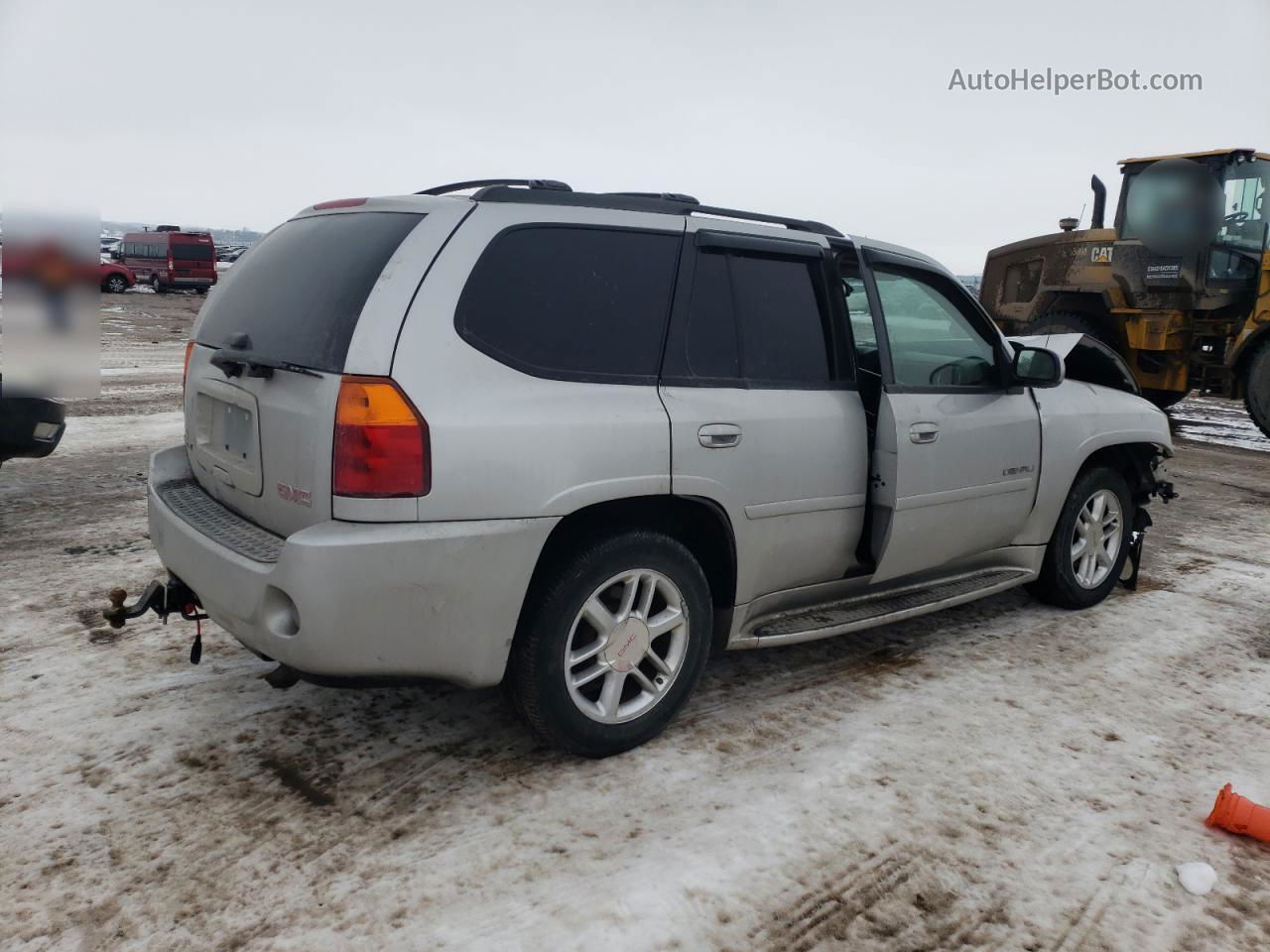 2007 Gmc Envoy Denali Silver vin: 1GKET63M672295347