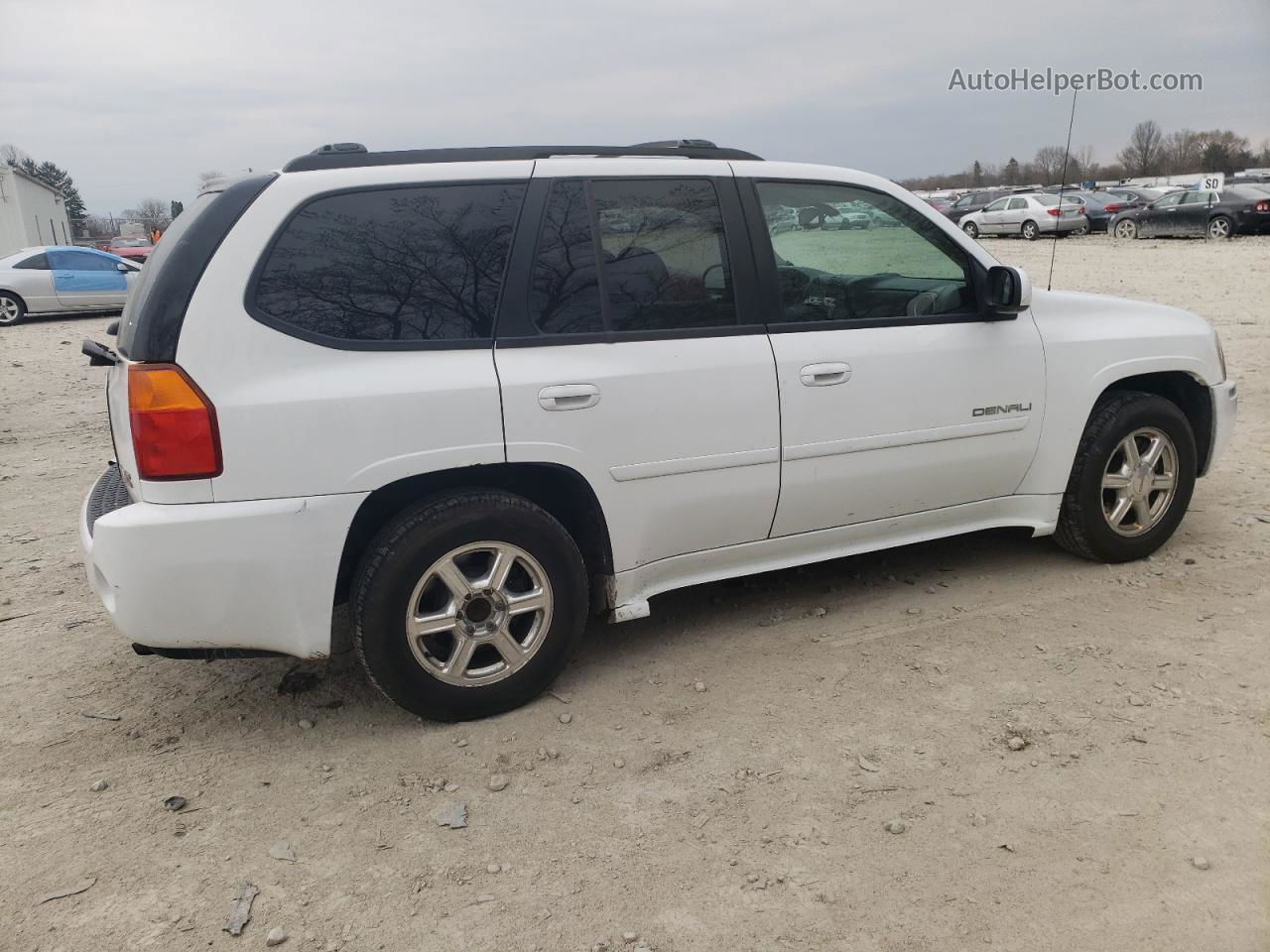 2008 Gmc Envoy Denali White vin: 1GKET63M682172973