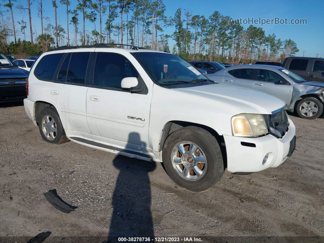 2005 Gmc Envoy Denali White vin: 1GKET63M752318339