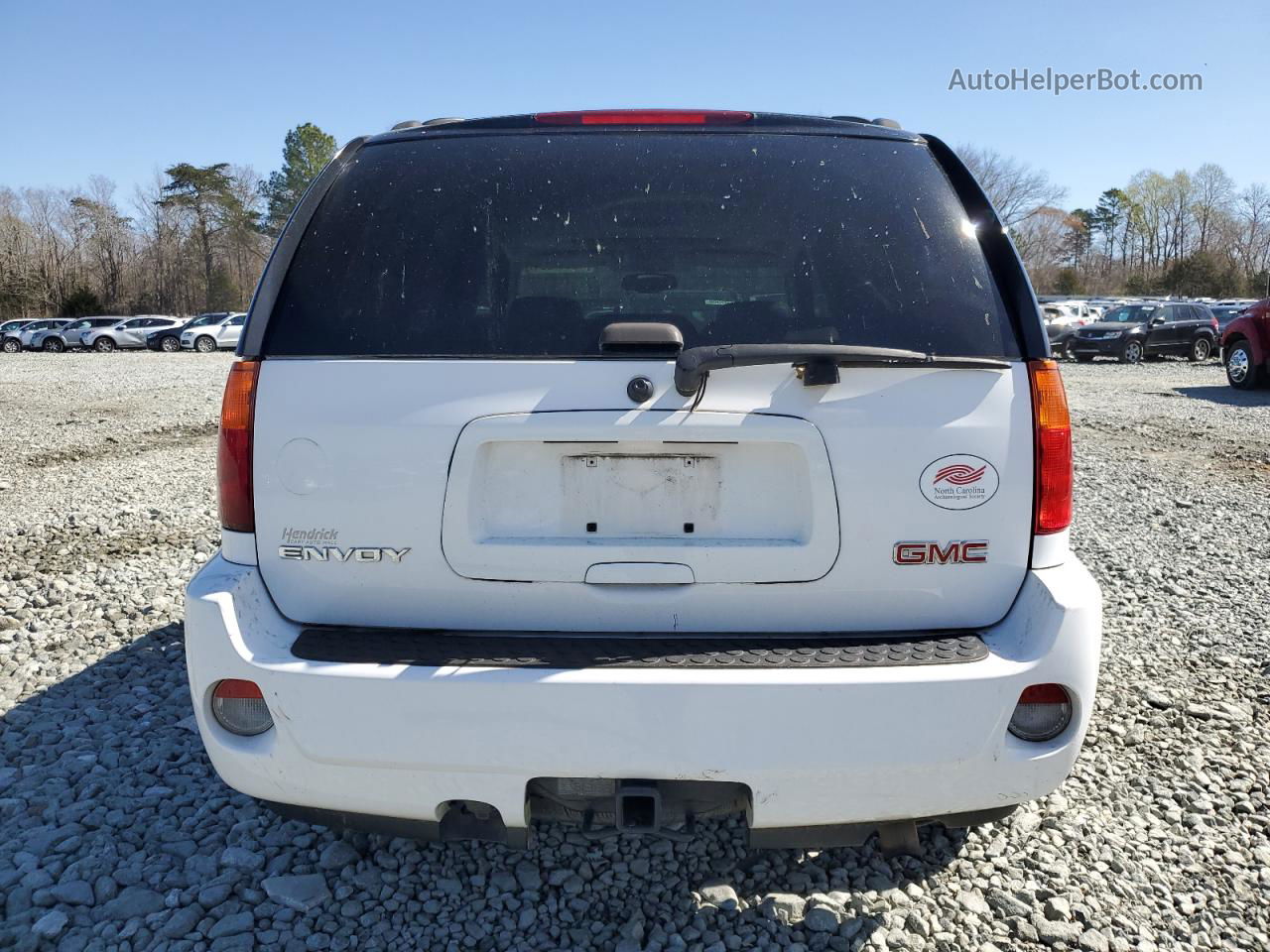 2008 Gmc Envoy Denali White vin: 1GKET63M882174871