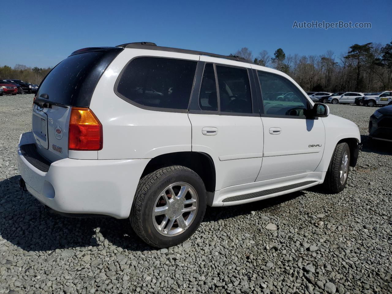 2008 Gmc Envoy Denali White vin: 1GKET63M882174871