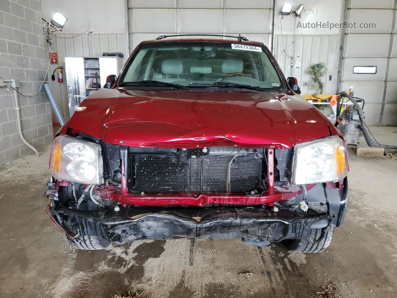 2008 Gmc Envoy Denali Бордовый vin: 1GKET63M882224085