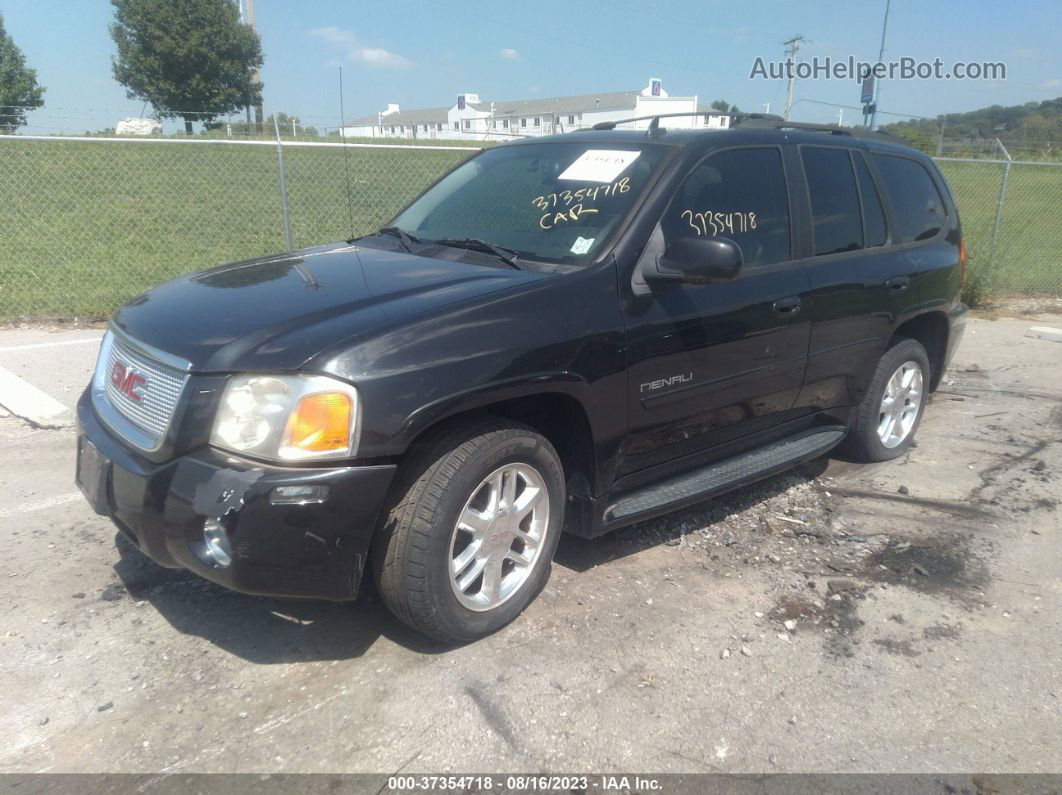 2008 Gmc Envoy Denali Black vin: 1GKET63M982110628