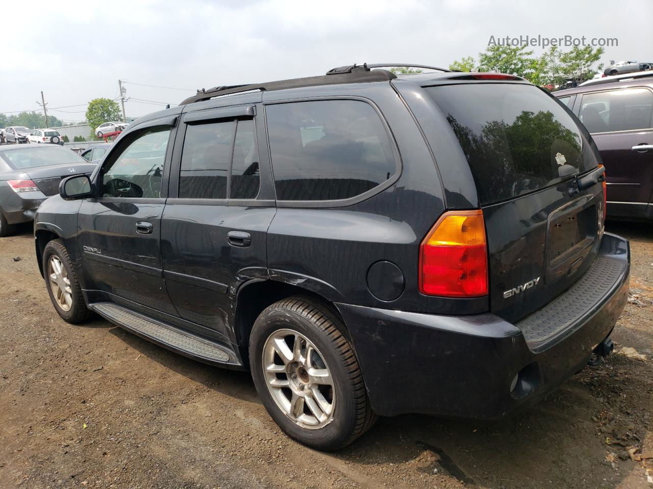 2008 Gmc Envoy Denali Black vin: 1GKET63MX82259582