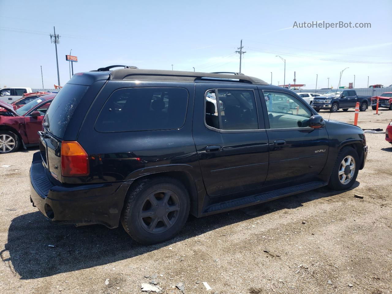 2005 Gmc Envoy Denali Xl Black vin: 1GKET66M056201142