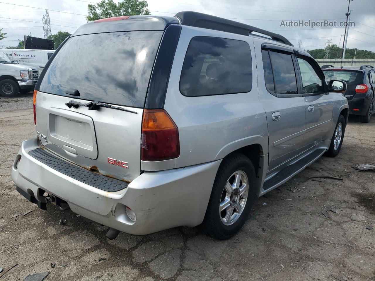 2005 Gmc Envoy Denali Xl Silver vin: 1GKET66M256188605