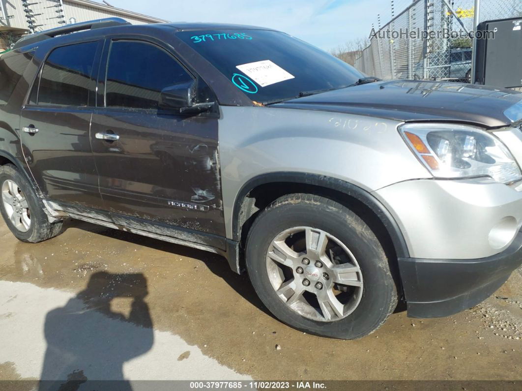 2007 Gmc Acadia Sle Brown vin: 1GKEV13737J130031