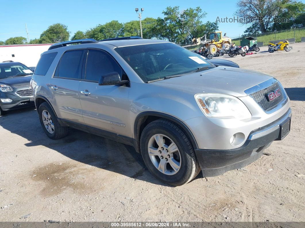 2007 Gmc Acadia Sle-1 Silver vin: 1GKEV13747J118602