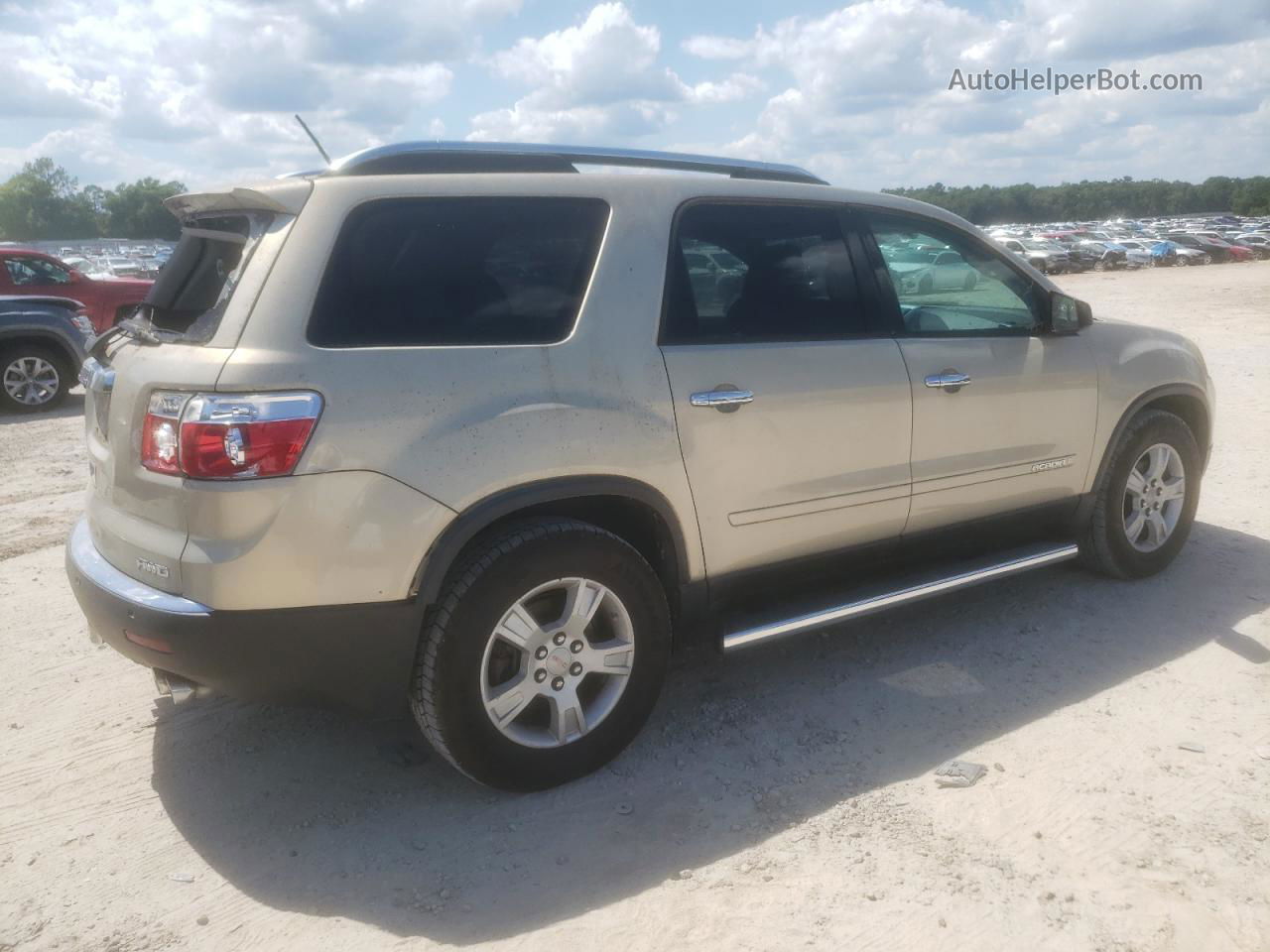 2007 Gmc Acadia Sle Gold vin: 1GKEV13767J147342