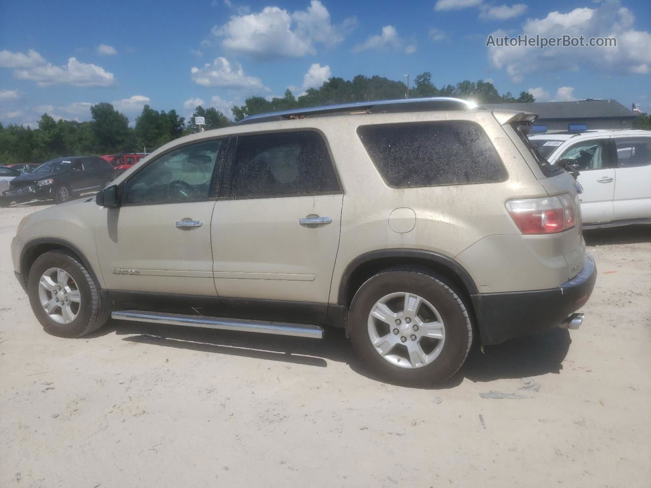 2007 Gmc Acadia Sle Gold vin: 1GKEV13767J147342