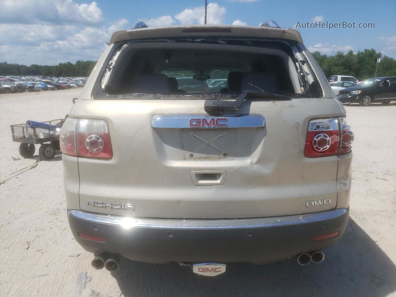 2007 Gmc Acadia Sle Gold vin: 1GKEV13767J147342