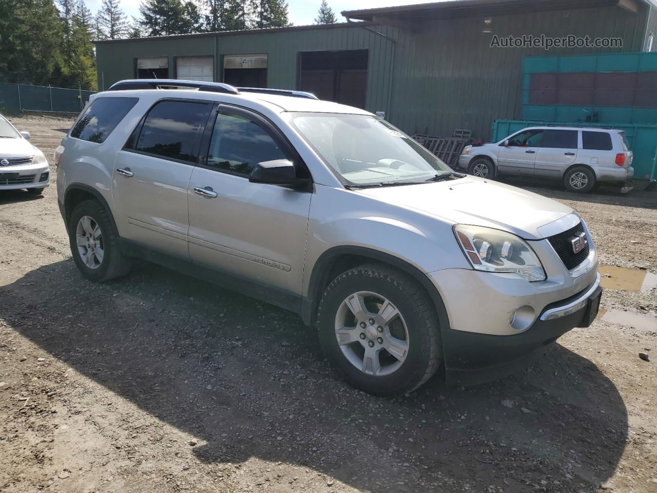 2007 Gmc Acadia Sle Silver vin: 1GKEV13767J169941