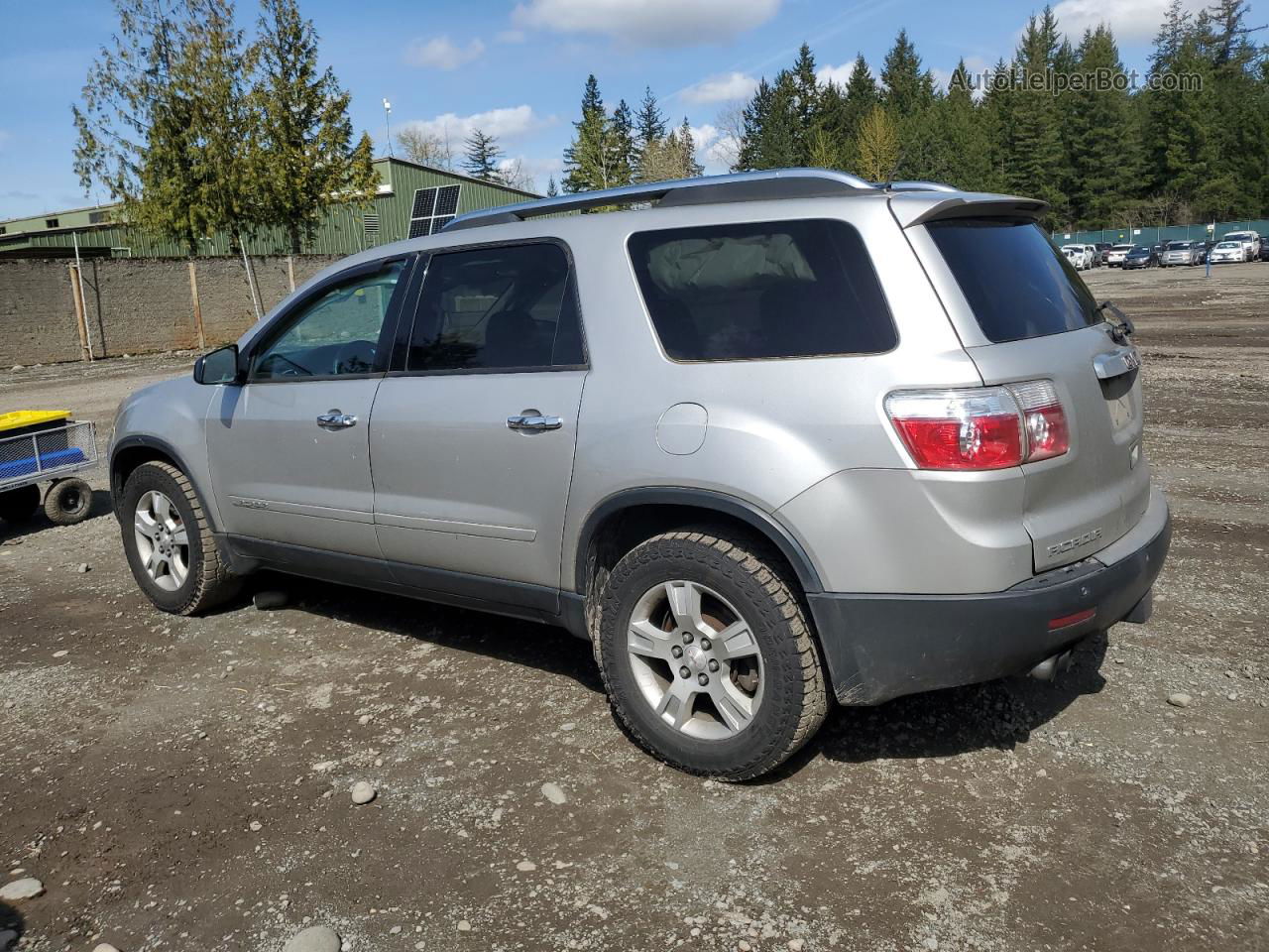 2007 Gmc Acadia Sle Silver vin: 1GKEV13767J169941