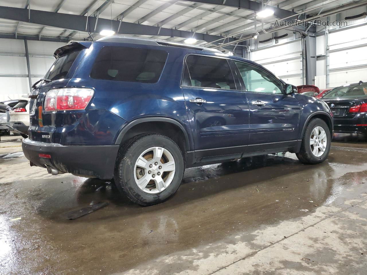 2007 Gmc Acadia Sle Blue vin: 1GKEV13797J104260