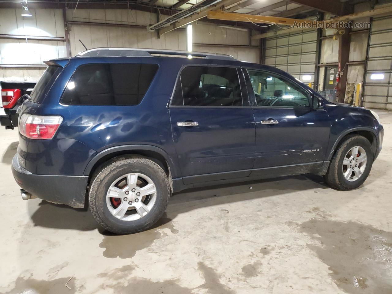 2007 Gmc Acadia Sle Синий vin: 1GKEV137X7J100413