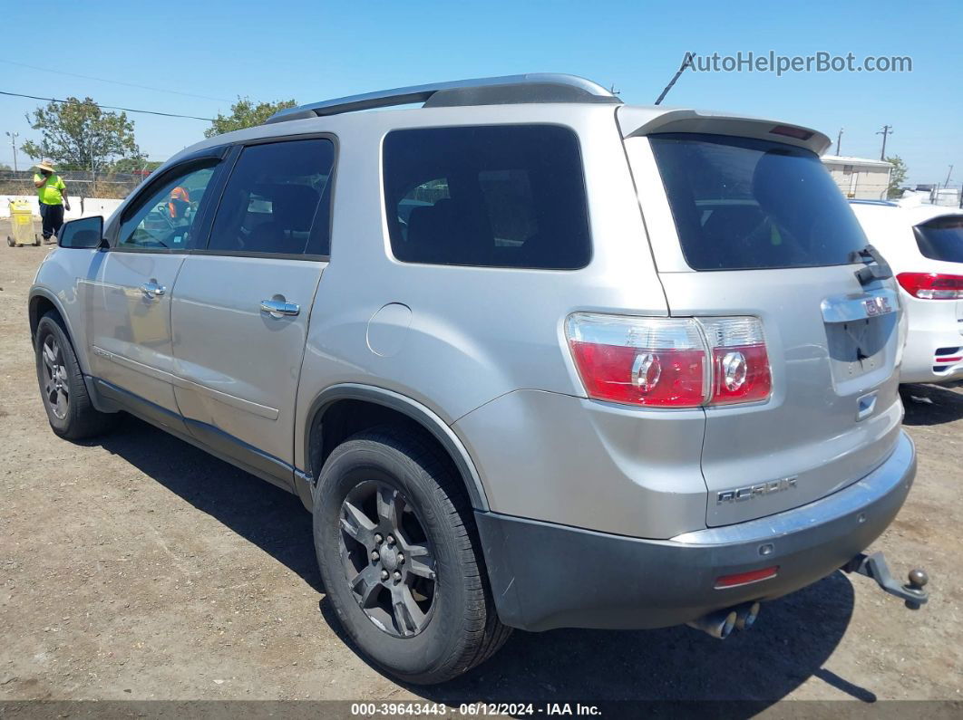 2007 Gmc Acadia Sle-1 Silver vin: 1GKEV137X7J170364