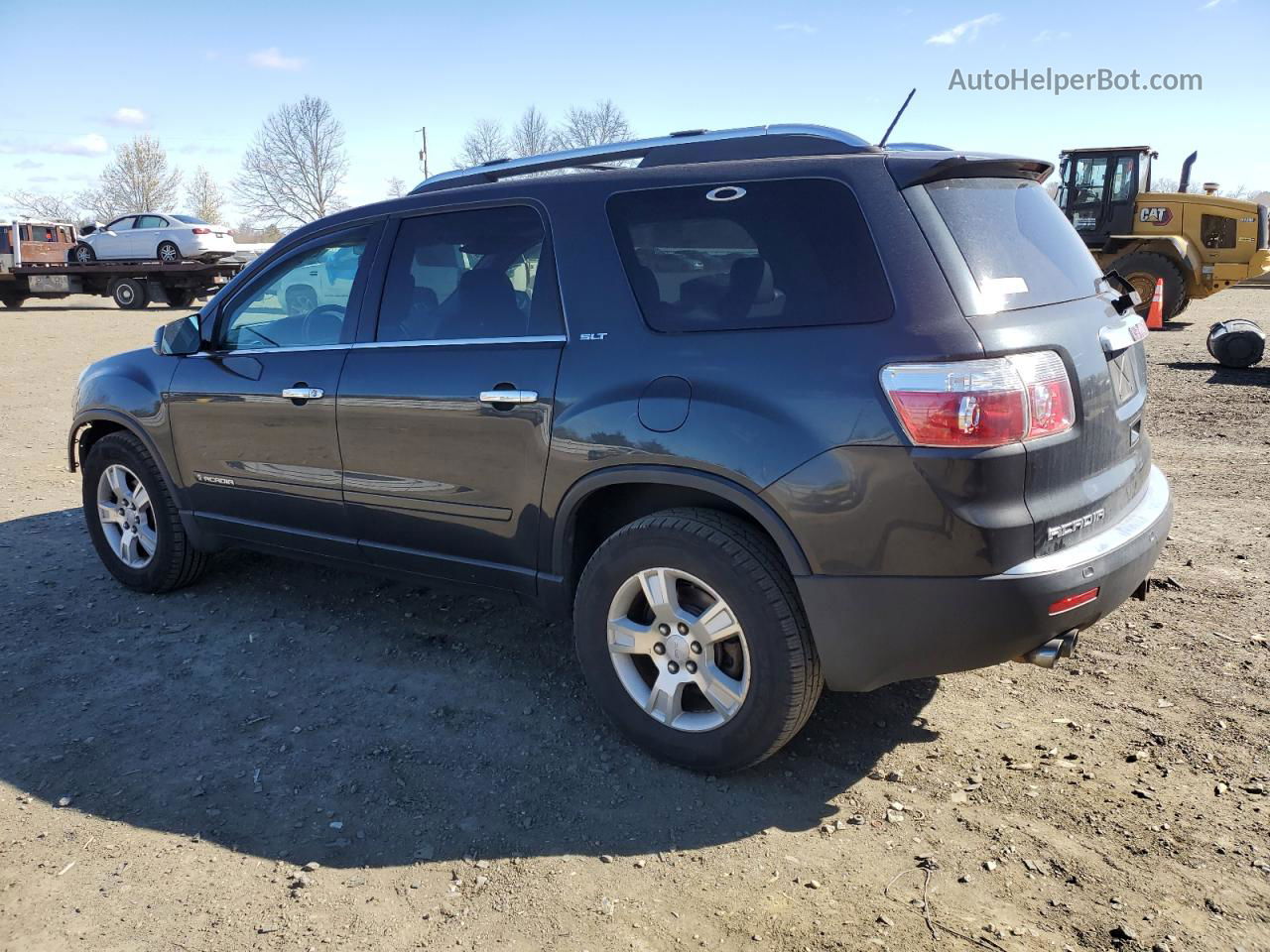 2007 Gmc Acadia Slt-1 Черный vin: 1GKEV23757J162078