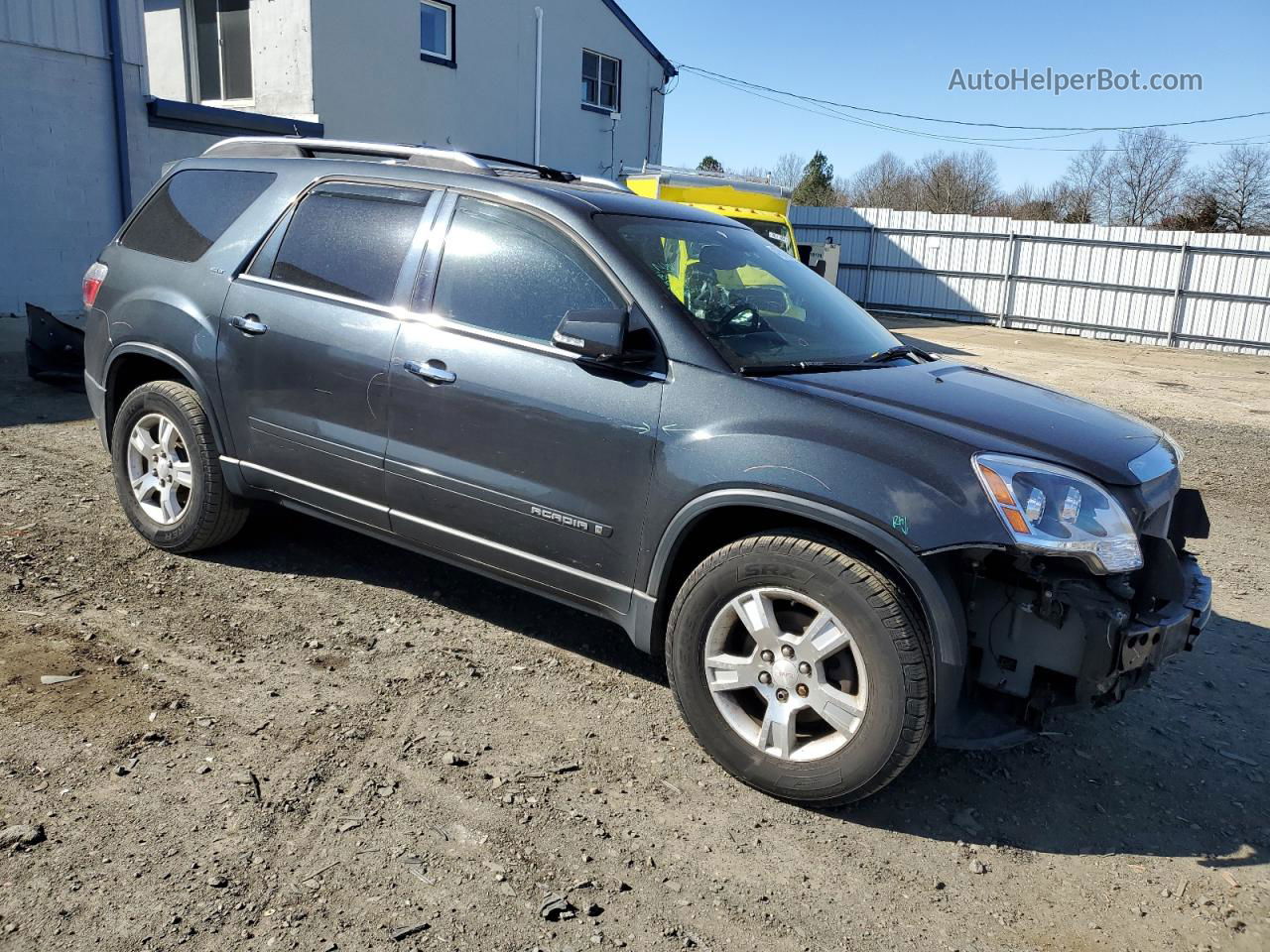 2007 Gmc Acadia Slt-1 Черный vin: 1GKEV23757J162078