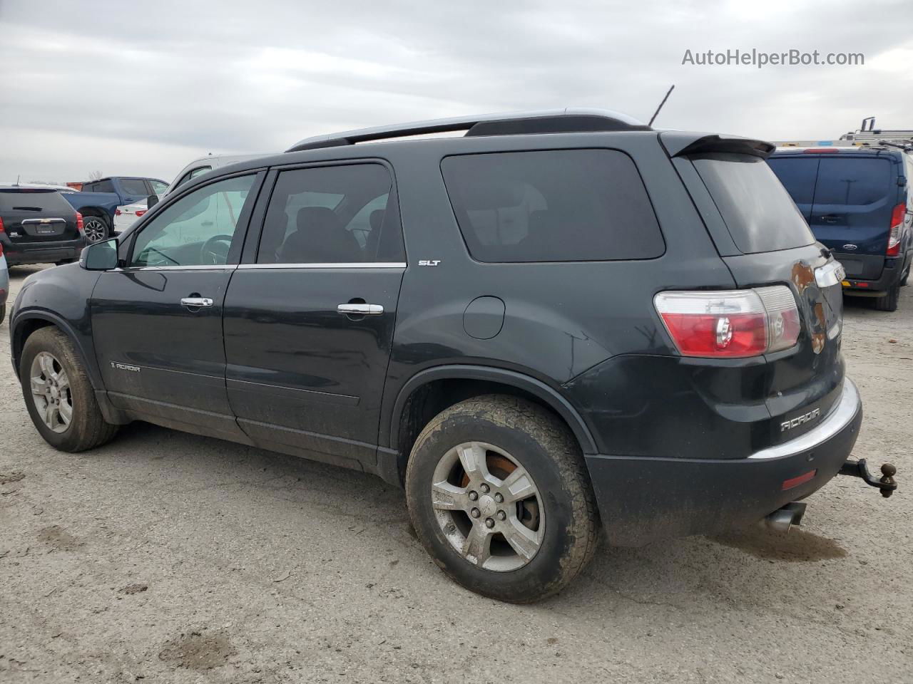 2007 Gmc Acadia Slt-1 Black vin: 1GKEV23777J142026