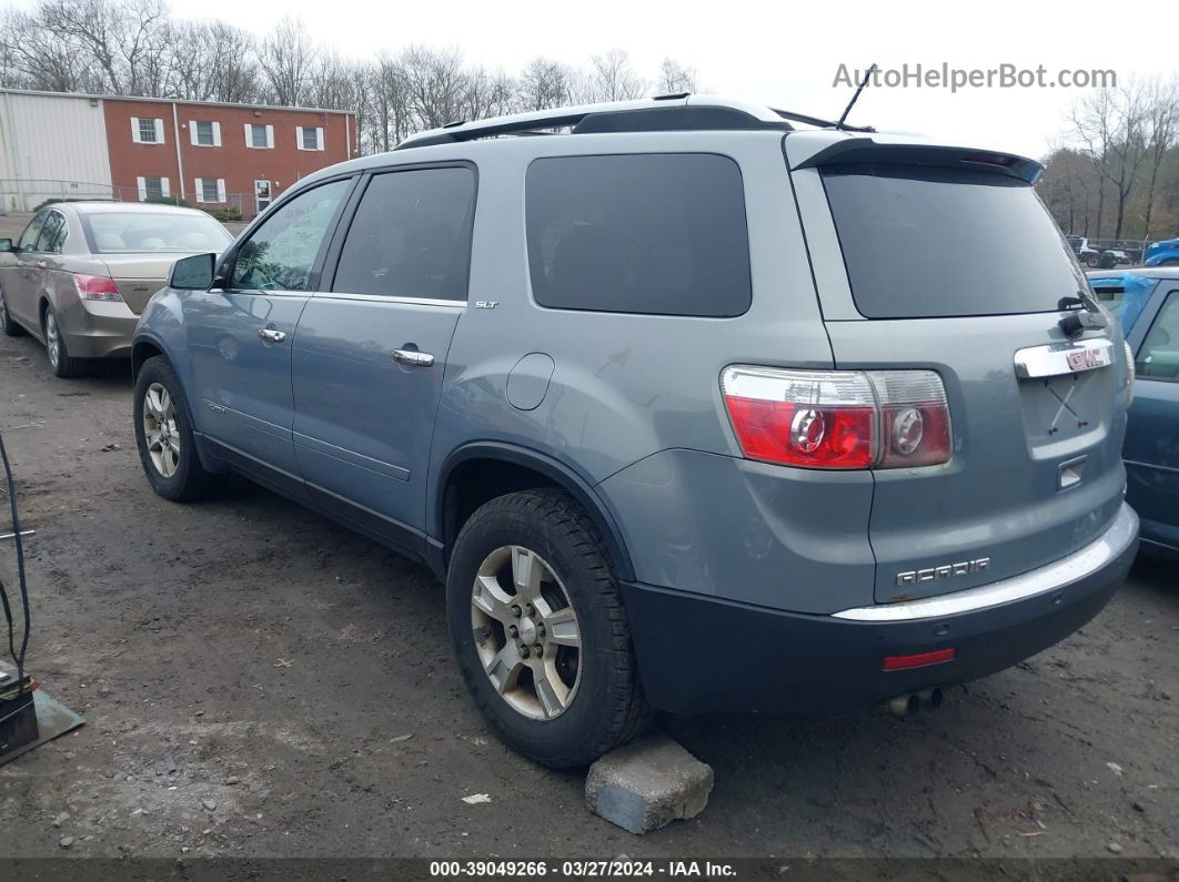 2007 Gmc Acadia Slt-1 Light Blue vin: 1GKEV23787J164309