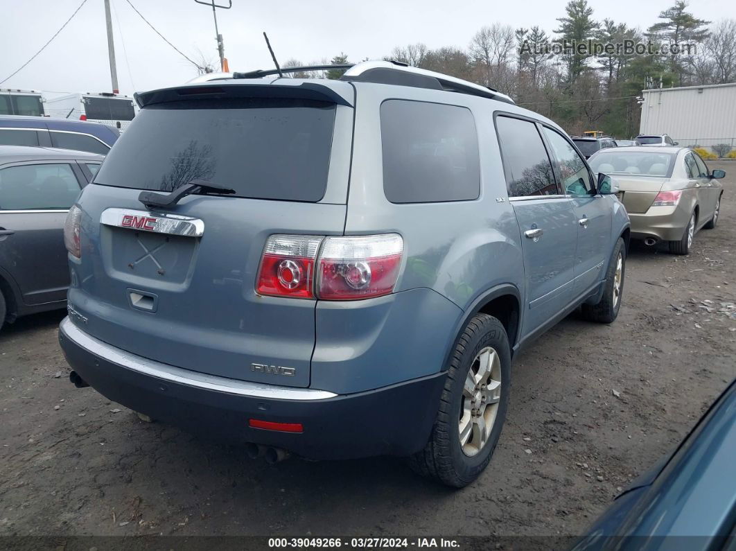 2007 Gmc Acadia Slt-1 Light Blue vin: 1GKEV23787J164309