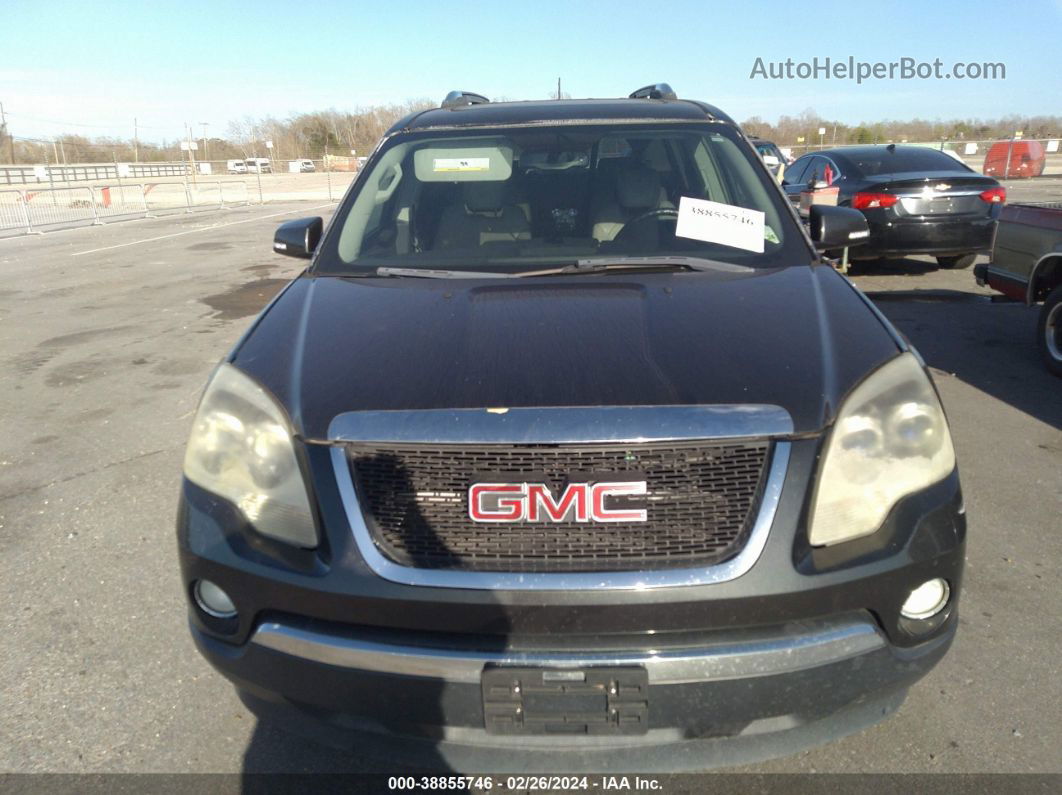 2007 Gmc Acadia Slt-1 Black vin: 1GKEV237X7J133238