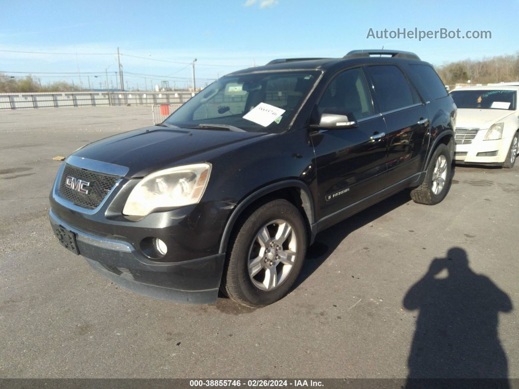 2007 Gmc Acadia Slt-1 Black vin: 1GKEV237X7J133238