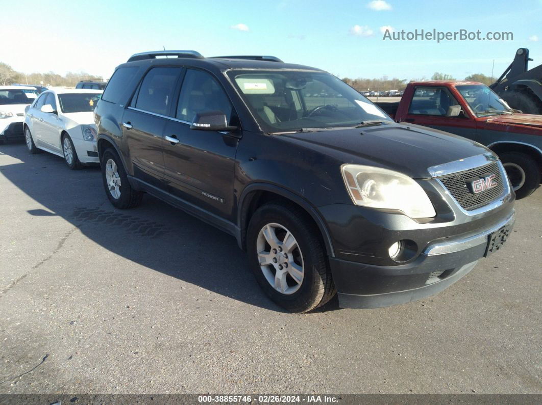 2007 Gmc Acadia Slt-1 Black vin: 1GKEV237X7J133238