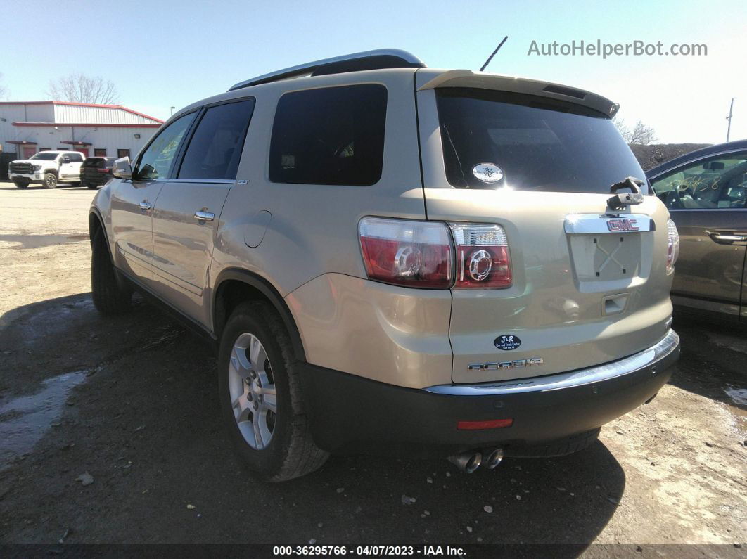 2007 Gmc Acadia Slt Золотой vin: 1GKEV33707J130127