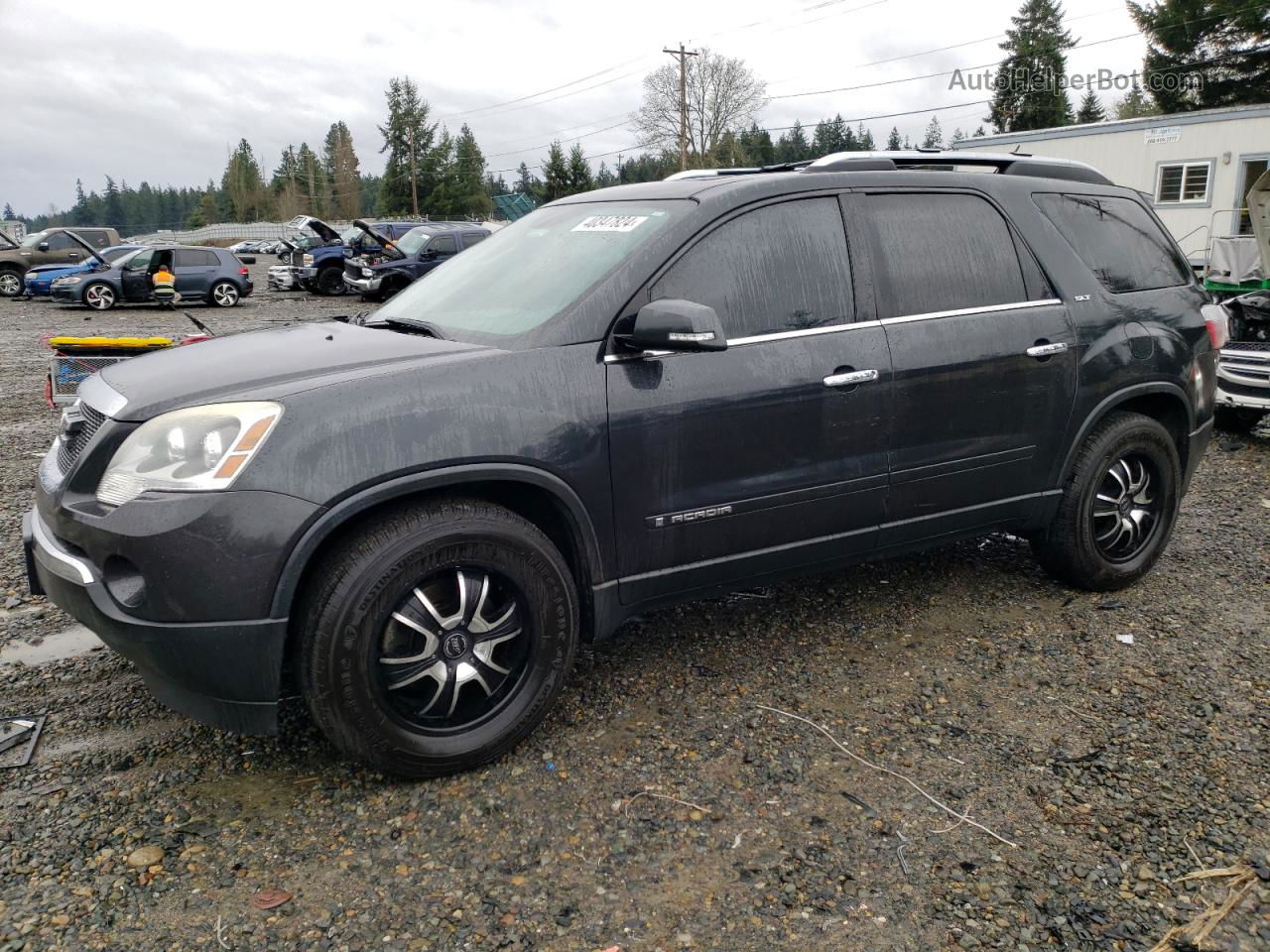 2007 Gmc Acadia Slt-2 Gray vin: 1GKEV33717J158034