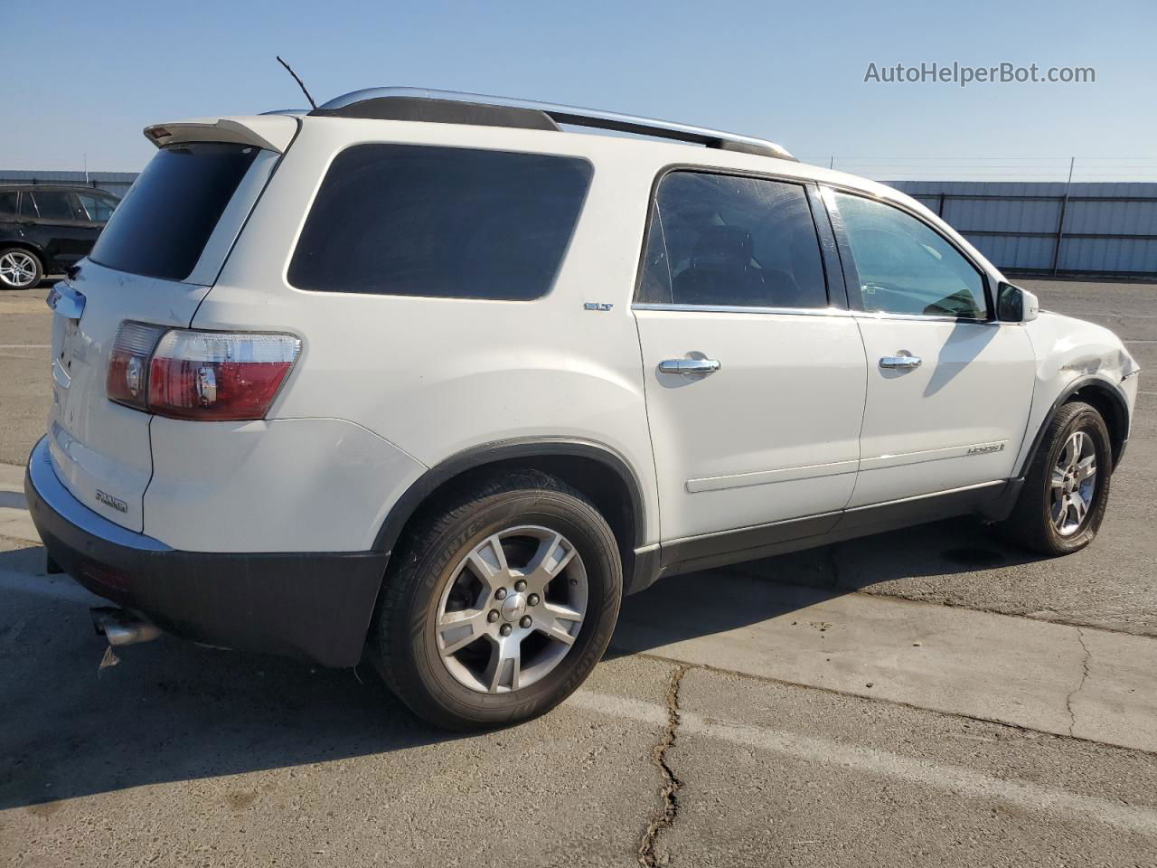 2007 Gmc Acadia Slt-2 Белый vin: 1GKEV33727J119808