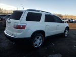 2007 Gmc Acadia Slt-2 White vin: 1GKEV33727J163999