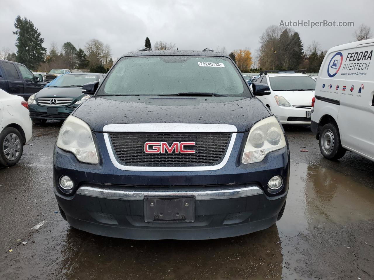 2007 Gmc Acadia Slt-2 Blue vin: 1GKEV33747J139445