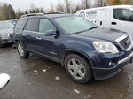 2007 Gmc Acadia Slt-2 Blue vin: 1GKEV33747J139445